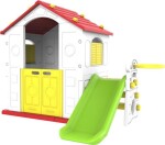 Ramiz Záhradný domček so šmýkačkou 3v1 Červená