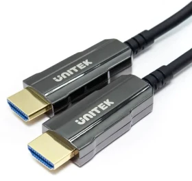Unitek C11092ASL01-20M sivý / Kábel HDMI 2.0 / 20 m / 4K 60Hz / 18 Gbps / ARC (C11092ASL01-20M)