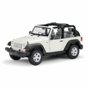 Welly Jeep Wrangler Rubicon (convertible) biela