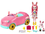Mamido Enchantimals králičie vozík bábika Bree Bunnymobile doplnky autíčko ZA5468