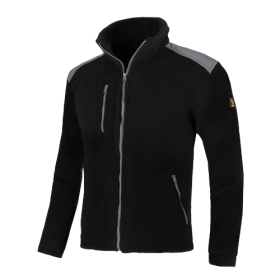 Procera Black/Gry fleece mikina 350 S-3XL