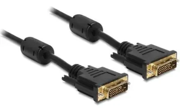 Delock Kábel DVI 24+1 samec gt; samec / 3 m (83191)
