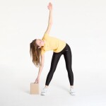 Tričko New Balance Women's Jacquard Slim T-Shirt Clementine S