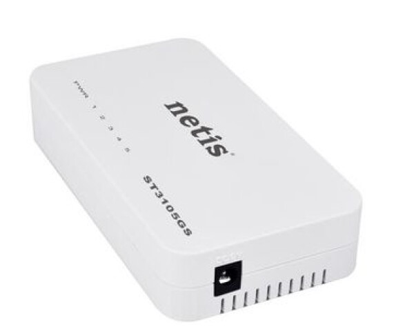 NETIS ST3105GS / 5-port GBit switch / 5x 10/100/1000Mbps (ST3105GS)