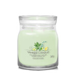 Yankee Candle Signature Cucumber Mint Cooler stredný pohár 368g / doba horenia až: 50 h (5038581151168)