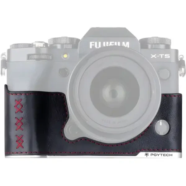 Pgytech Kožené puzdro pre Fujifilm X-T5 čierna / Puzdro na fotoaparát / kožené (P-CB-552)