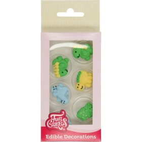 Cukrové zdobenie 12 ks dinosauři - FunCakes - FunCakes