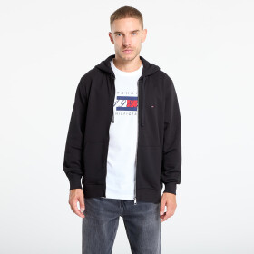 Mikina Tommy Hilfiger Essential Terry Zip Through Black M
