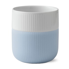 Royal Copenhagen Porcelánový hrnček Fluted Contrast Dove Blue 350 ml