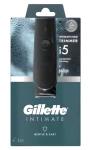 Braun Gillette INTIMATE i5 čierno-modrá / Zastrihávač intímnych partií / SkinFirst / 100 min prevádzka (8700216015813)