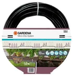 Gardena 13504-20 Micro-Drip-System Kvapacou hadicou pre kríky/živé ploty (50 m) (13504-20)