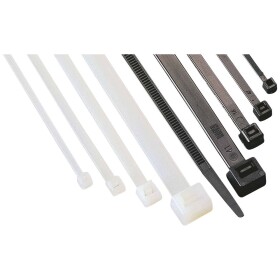 Helukabel 96492-100, PA T 9-165, sťahovacie pásky, 9 mm, 610 mm, čierna, odolné voči UV žiareniu, 100 ks; 96492-100