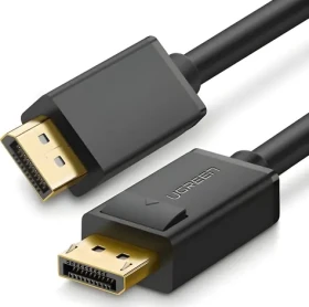 Ugreen UGR412BLK čierna / Kábel / DisplayPort - DisplayPort / 4K 60Hz / 1 m (UGR412BLK)