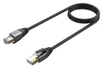 Unitek patch kábel Cat.8 2m čierna / Patch kábel / S/FTP / RJ45 - RJ45 (C18149AGY03-2M)