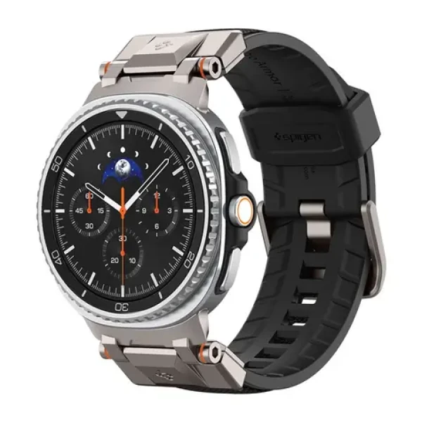Spigen DuraPro Armor remienok pre Samsung Galaxy Watch 8 46 44 40 mm čierna (AMP10118)