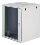 Digitus Dynamic šedá / Nástenný rozvádzač / 19" / 16U / 785x600x600 mm / uzamykateľné sklenené dvere (DN-37114)