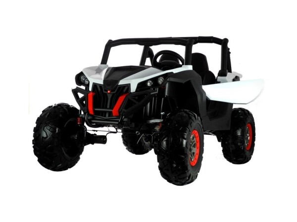 Mamido Detské elektrické auto Buggy SuperStar 4x4 biele