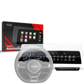 GrizzGlass Folia matná GrizzGlass CarDisplay Protection do Kia Sportage 5 Business Line 2021-2025 [2w1]
