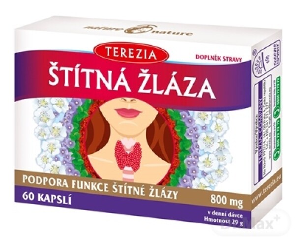 TEREZIA Štítna žlaza 60 kapsúl