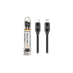 Aligator Dátový kábel TUBA 30W / USB-C/Lightning čierny (DAKT012)