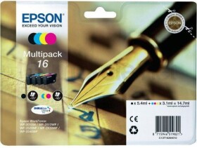 Epson Sada Tonery T1626 (C13T16264010) Multi Pack (CMYK)