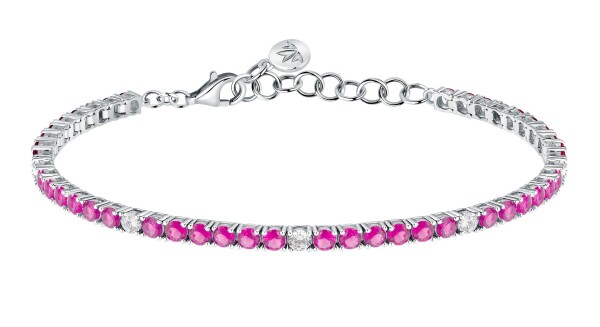 Morellato Strieborný tenisový náramok s kubickými zirkónmi Tesori SAIW258