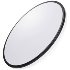 Avide ACLO28NW-15W-OLI-B Oyster Olivia LED stropné svietidlo LED pevne zabudované LED osvetlenie En.trieda 2021: F (A - G) 15 W čierna; ACLO28NW-15W-OLI-B