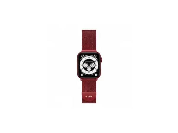 LAUT Steel LOOP remienok na Apple Watch 38 40 mm červená (LAUT-AWS-ST-R)