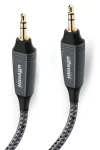 HImage Jack 3,5 mm (M) - jack 3,5 mm (M) 1,5 m šedá / Audio kábel / Stereo