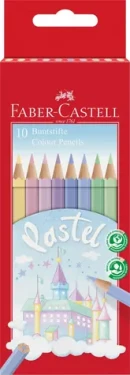 Faber-Castell Pastelky Pastel 10 farieb (151167)