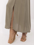 Sukňa D73761M50222A khaki XS