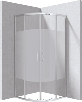 DEANTE - Sprchovací kút Funkia Evo štvrťkruh, 90x90 cm KYP_0E99P
