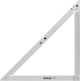 YATO Stavařský uholník skladací 840 mm / Uholník / hliník / 600 x 840 x 600 mm (YT-70850)