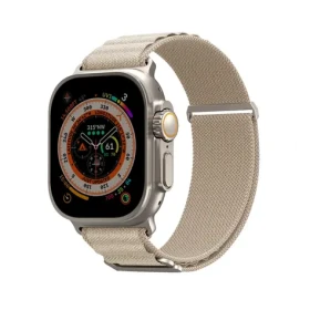 SKINARMA KOBU remienok pre Apple Watch Ultra 49 mm Apple Watch 45/44/42 mm béžová (8886461243048)