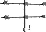 Sony InLine® Tischhalterung, für 6x LCD-/LED-Display bis 81cm (32"), max. 7kg