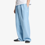 Kalhoty adidas Trefoil Essentials Melange Baggy Open Hem Pants Light Blue Mel XXL