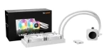 Be quiet! Light Loop IO LCD 240mm biela / Vodné chladenie CPU / 2x120mm ventilátor / IPS displej 2,1 "/ RGB LED (BW035)
