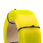 PETG Refill signálna žltá transparent 1 kg Abaflex 1,75 mm