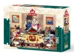 ART PUZZLE 5025 Puzzle Mačacia rodina