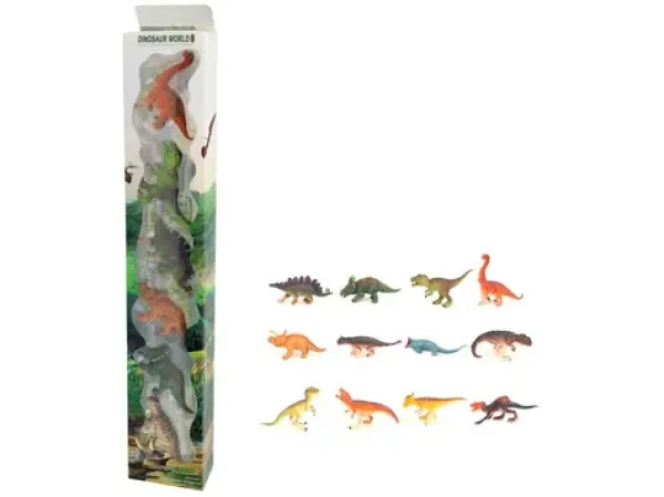 MaDe 11174 - Dinosaury, 6 ks, 7x4x46cm