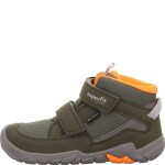 Detské celoročné tenisky Superfit barefit TRACE GTX Green/Orange 1-006042-7000 - 31