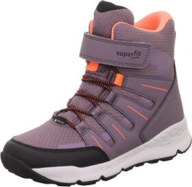 Dievčenské zimné topánky FREE RIDE Purple/Orange Gore-Tex, Superfit , 1-000568-8500, fialová - 41
