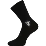 VOXX Ponožky anatomicky tvarované z merino BAREFOOTAN s ionty stříbra ČERNÉ (3 páry) 47-50 124976