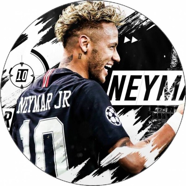 Jedlý papier Neymar v dresu 19,5 cm - Pictu Hap - Pictu Hap