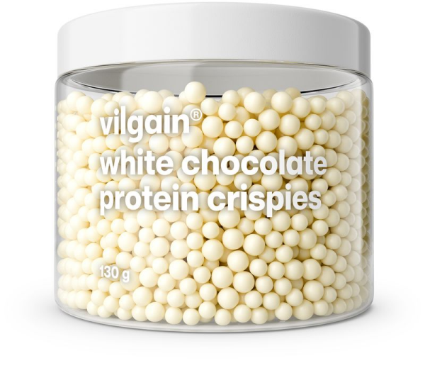 Vilgain Protein Crispies – biela čokoláda 130 g