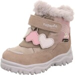 Dievčenské zimné topánky HUSKY+ Beige/Pink Superfit 1-006061-4000 - 29