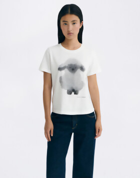 Thinking MU Cloud Sheep Ida Tee WHITE M