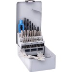 GSR 00708060 sada závitníkov 30-dielna metrický M3 - M12 DIN 352, DIN 1814 HSS-G 1 ks; 00708060