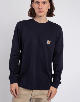Carhartt WIP L/S Pocket T-Shirt Dark Navy S