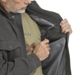Bushman Pánska džínsová bunda Yokon, tmavošedá XXL